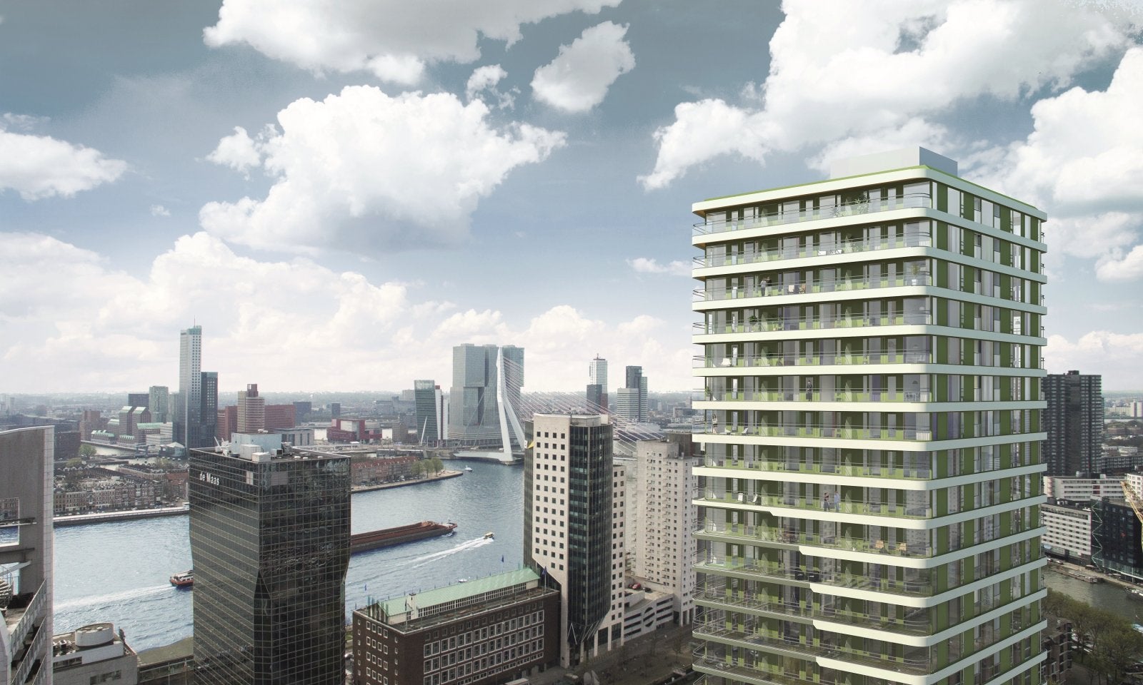 Appartement Jufferstraat 13 E in Rotterdam