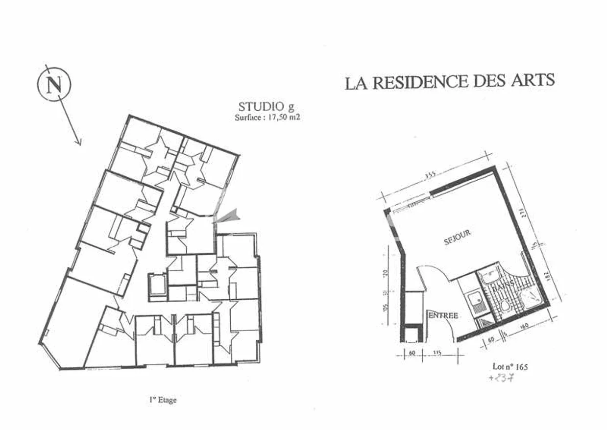 Flat Place des Laurentides in Montpellier