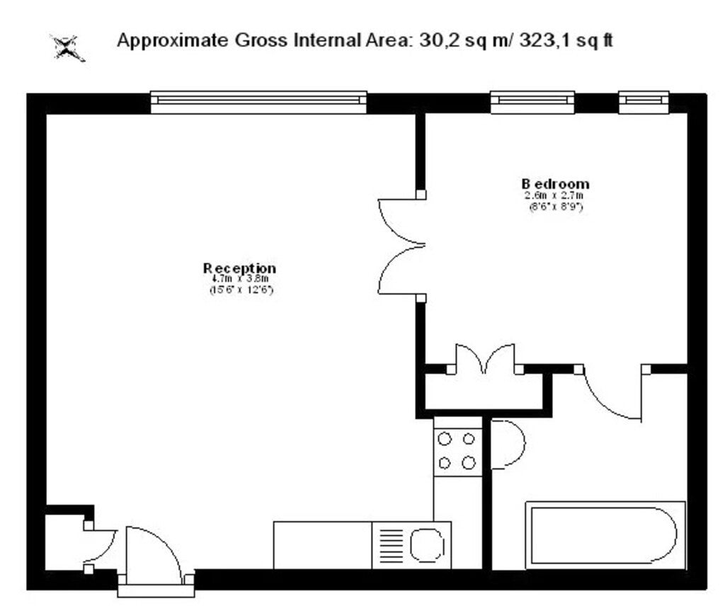 Flat Sloane Avenue in Greater London