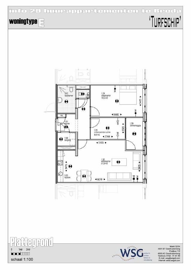 Appartement Rijngraafstraat 19