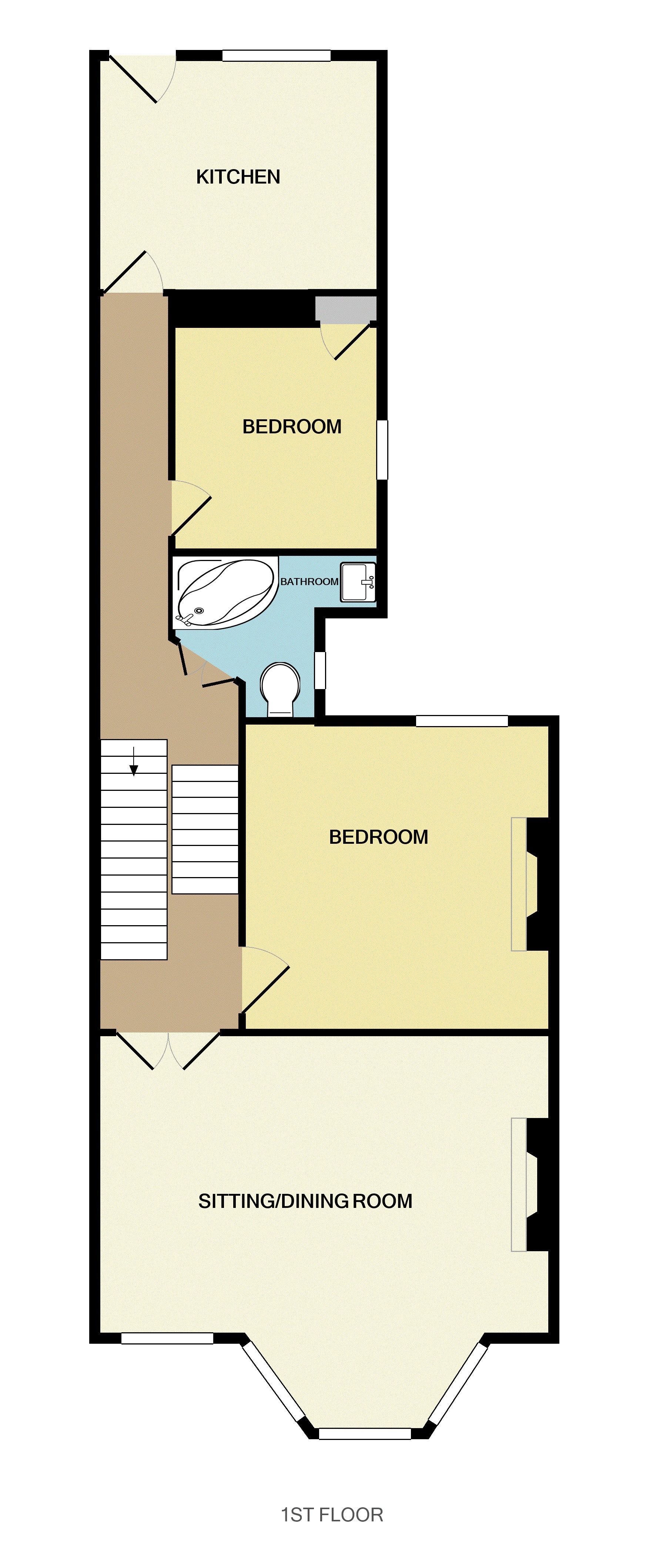 Flat May Terrace in Plymouth