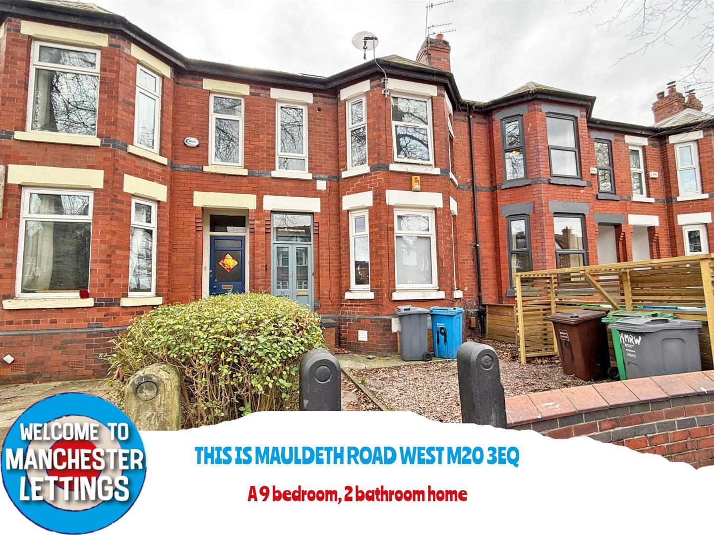 Flat Mauldeth Road West in Manchester