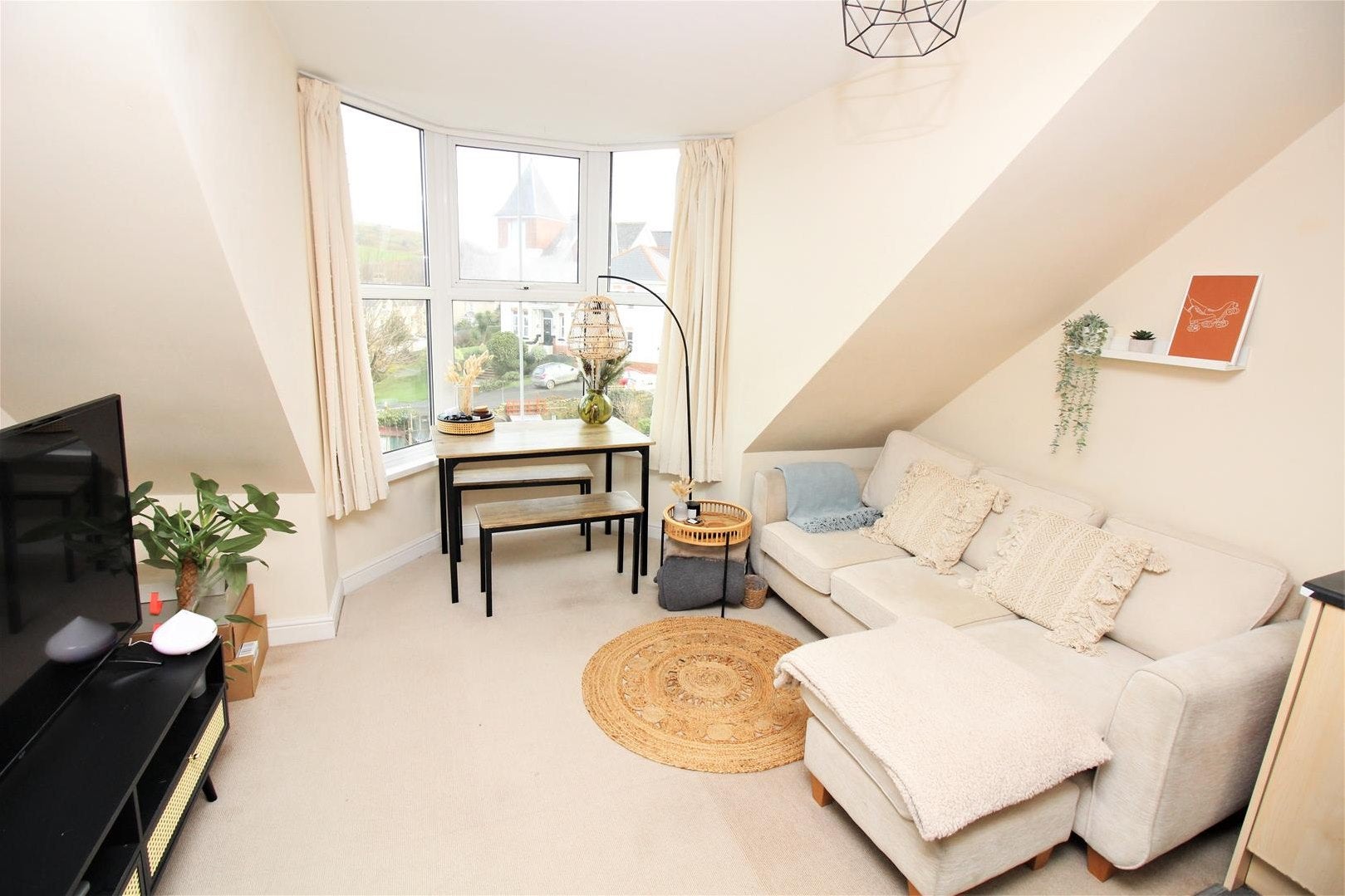 Flat Champernowne Crescent in North Devon