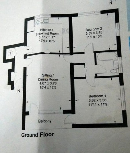 Flat Solsbury Way in Bath