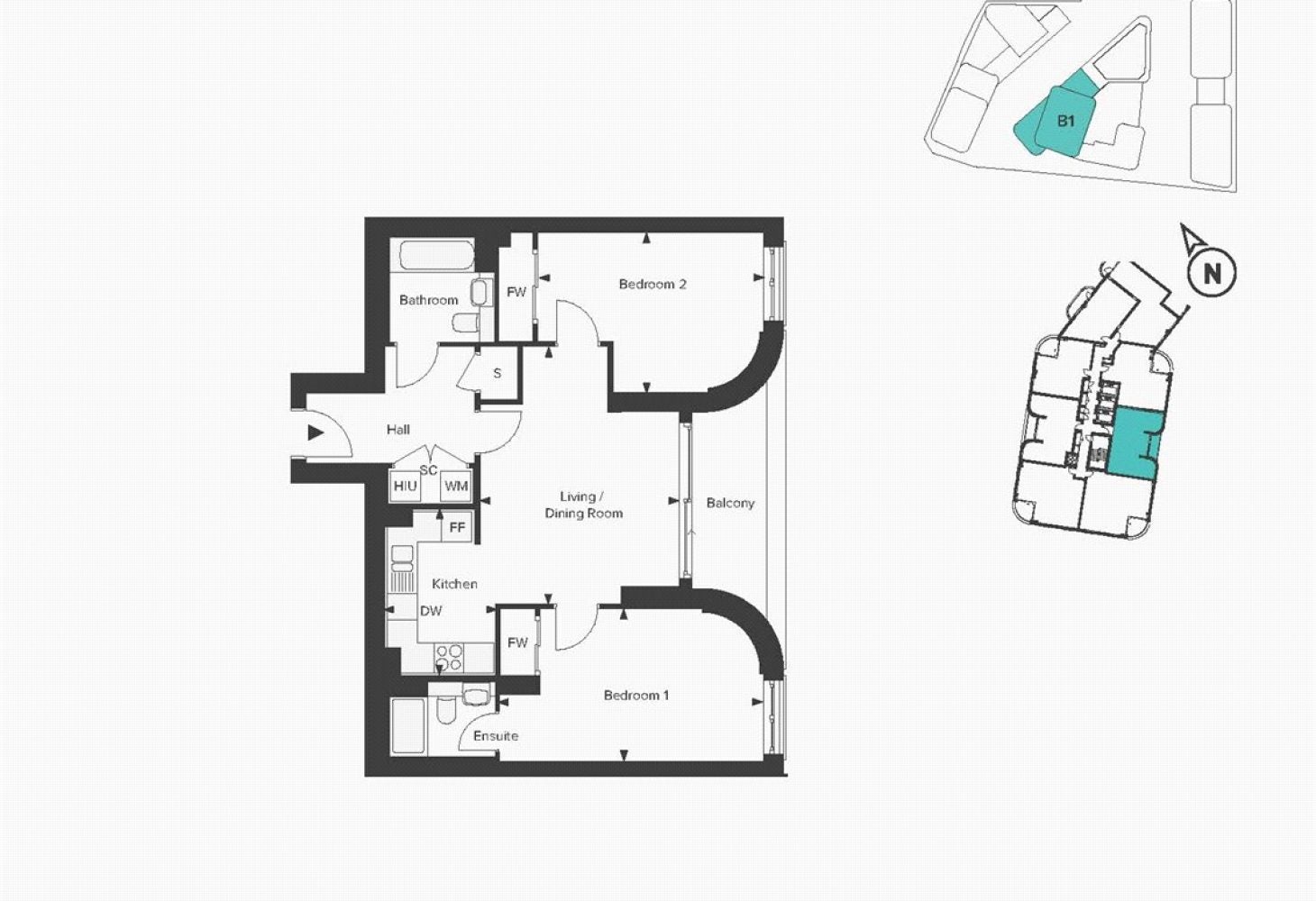 Flat Bollo Lane in London