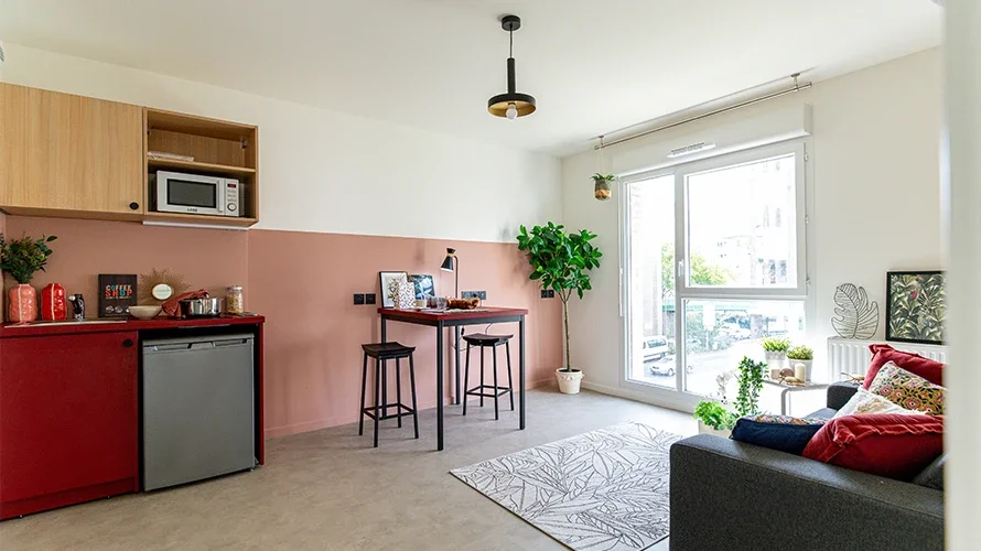 Chambre Parvis Maryse Condé à Cergy