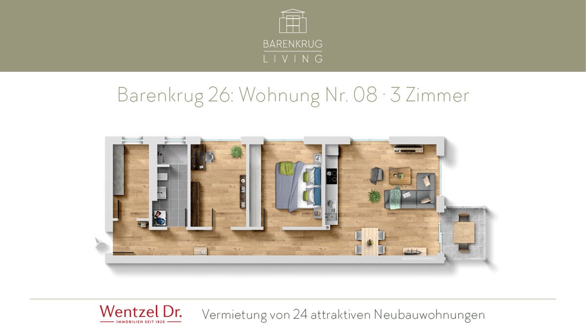 Wohnung Barenkrug in Hamburg