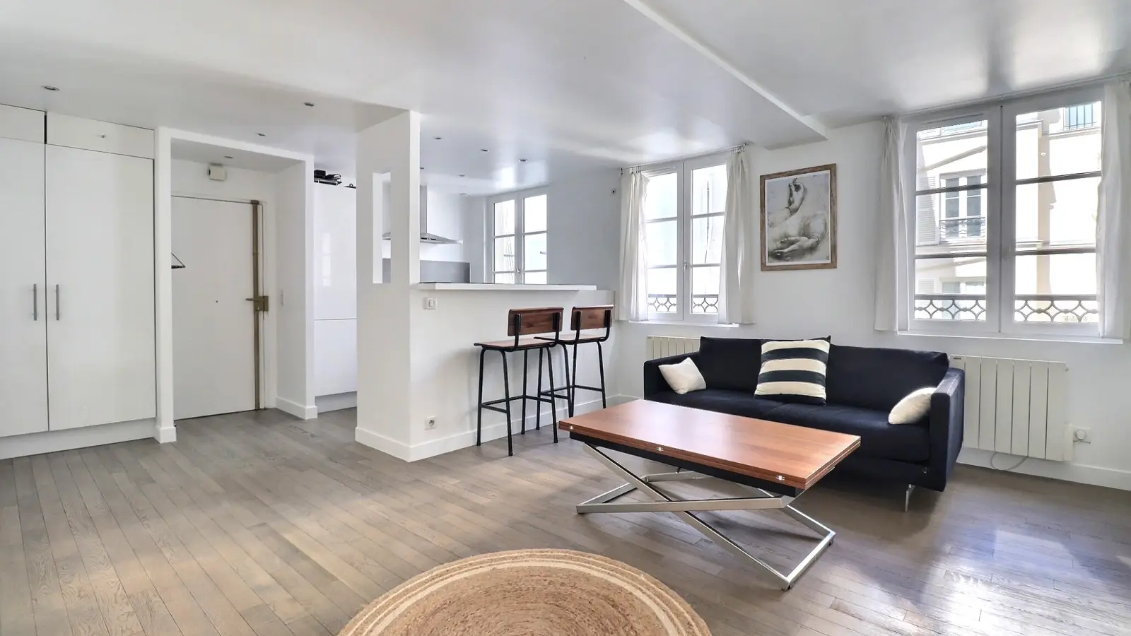 Appartement Rue du Faubourg Poissonnière à Paris