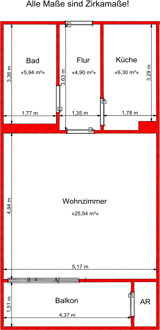 Wohnung Berliner Straße in Gera