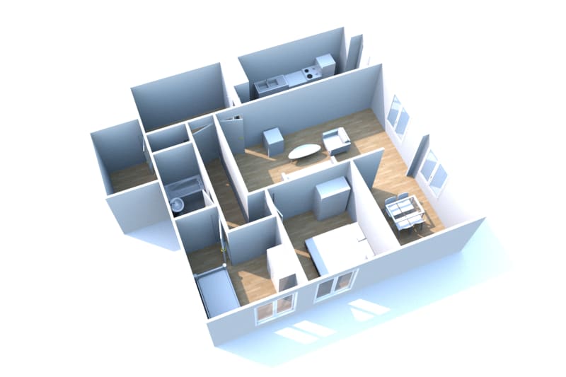 Flat Rue du Bel Air in Petit-Couronne