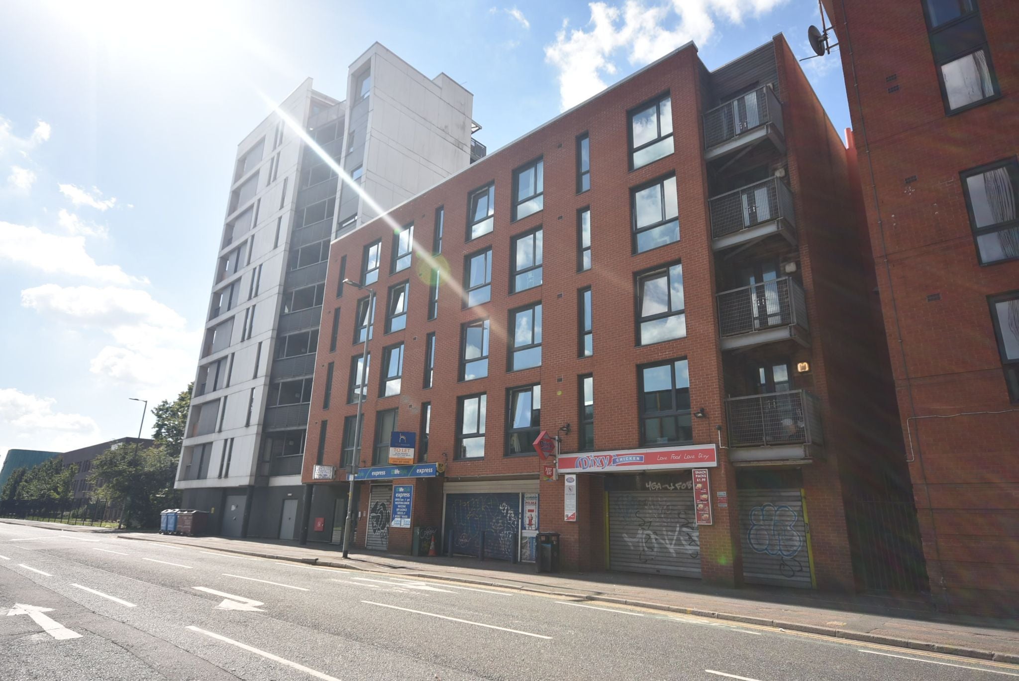Flat Higher Cambridge Street in Manchester