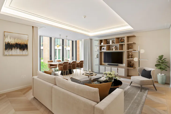 Flat Basil Street in Greater London