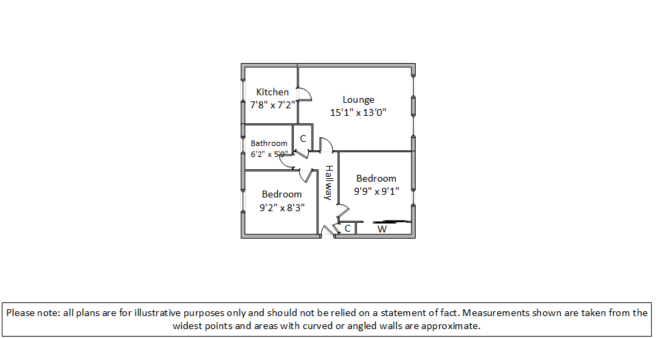 Flat Caird Gardens in Hamilton