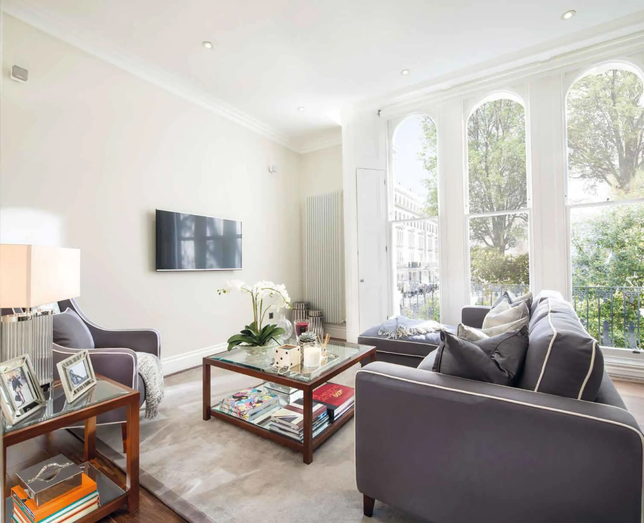 Flat Kensington Gardens Square in City of Westminster