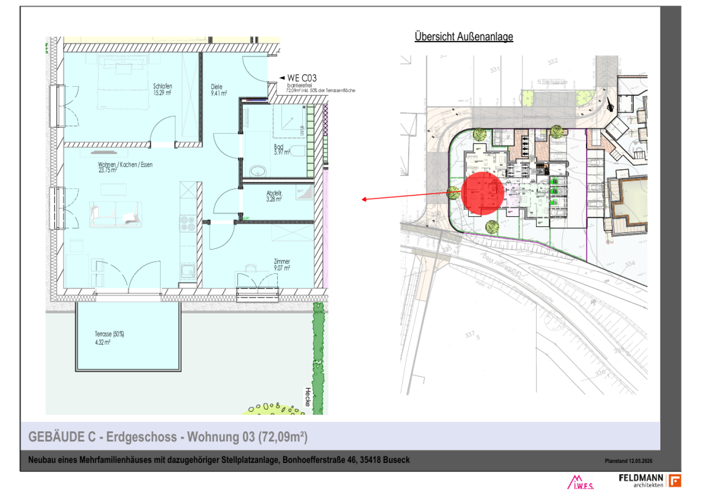 Wohnung Bonhoeffer-Straße in Großen-Buseck