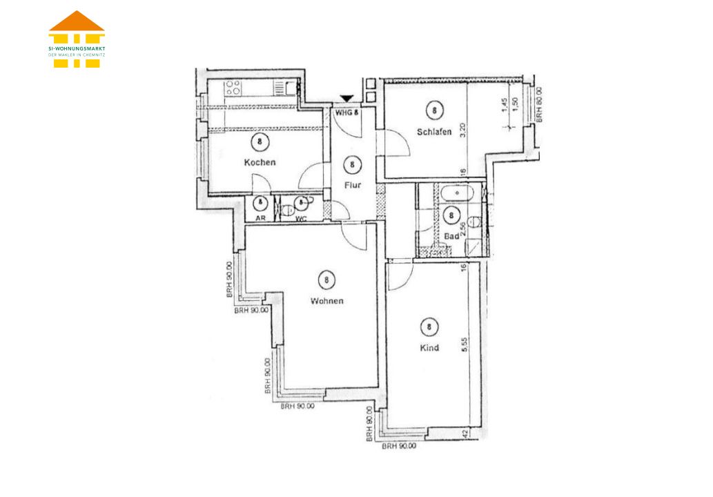 Wohnung Leonhardtstraße in Chemnitz