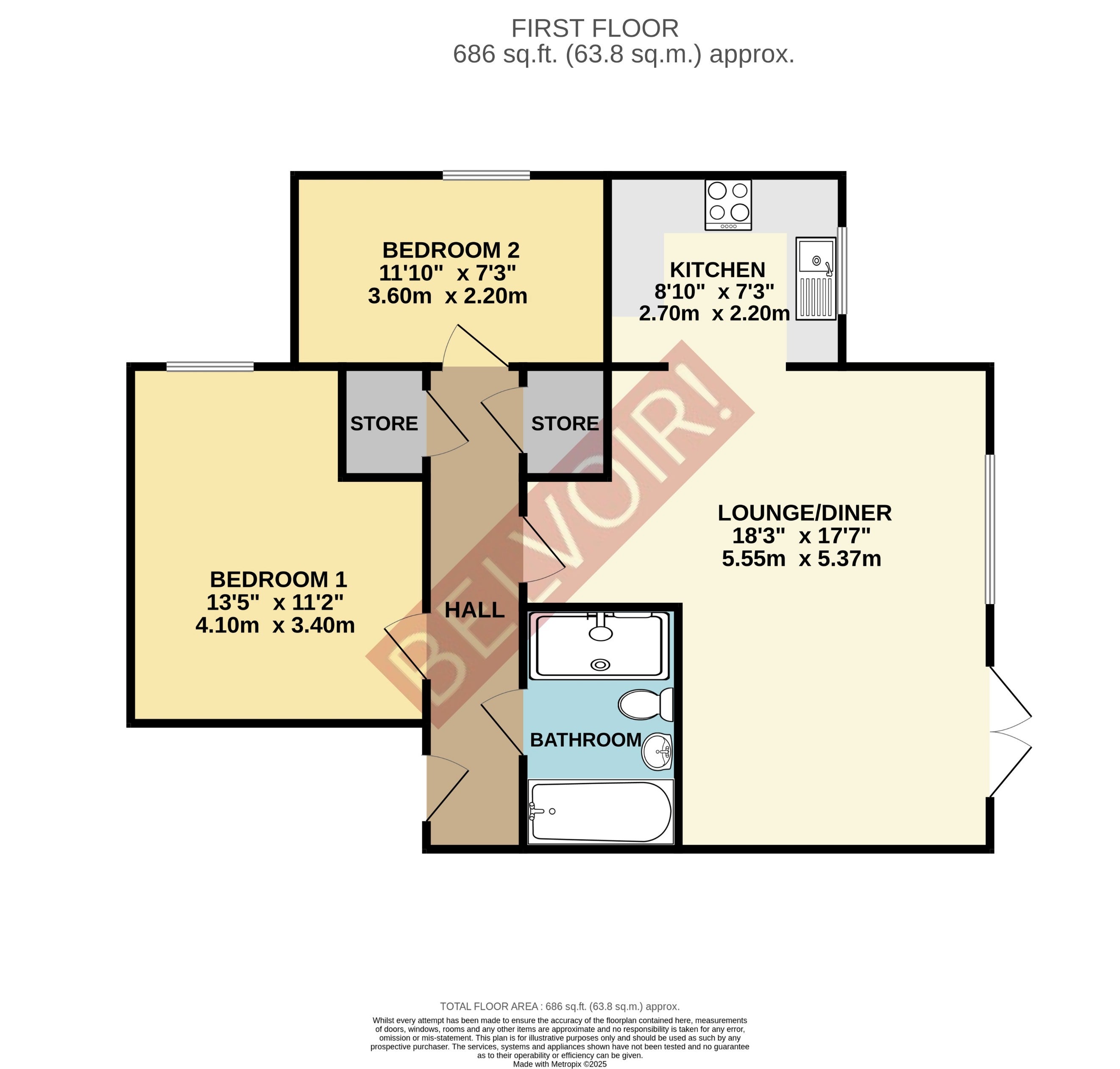 Flat Merrifield COurt in Welwyn Hatfield