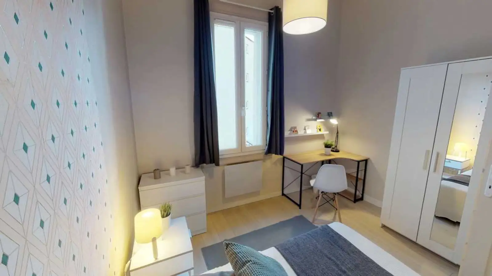 Chambre Cours Gambetta à Montpellier