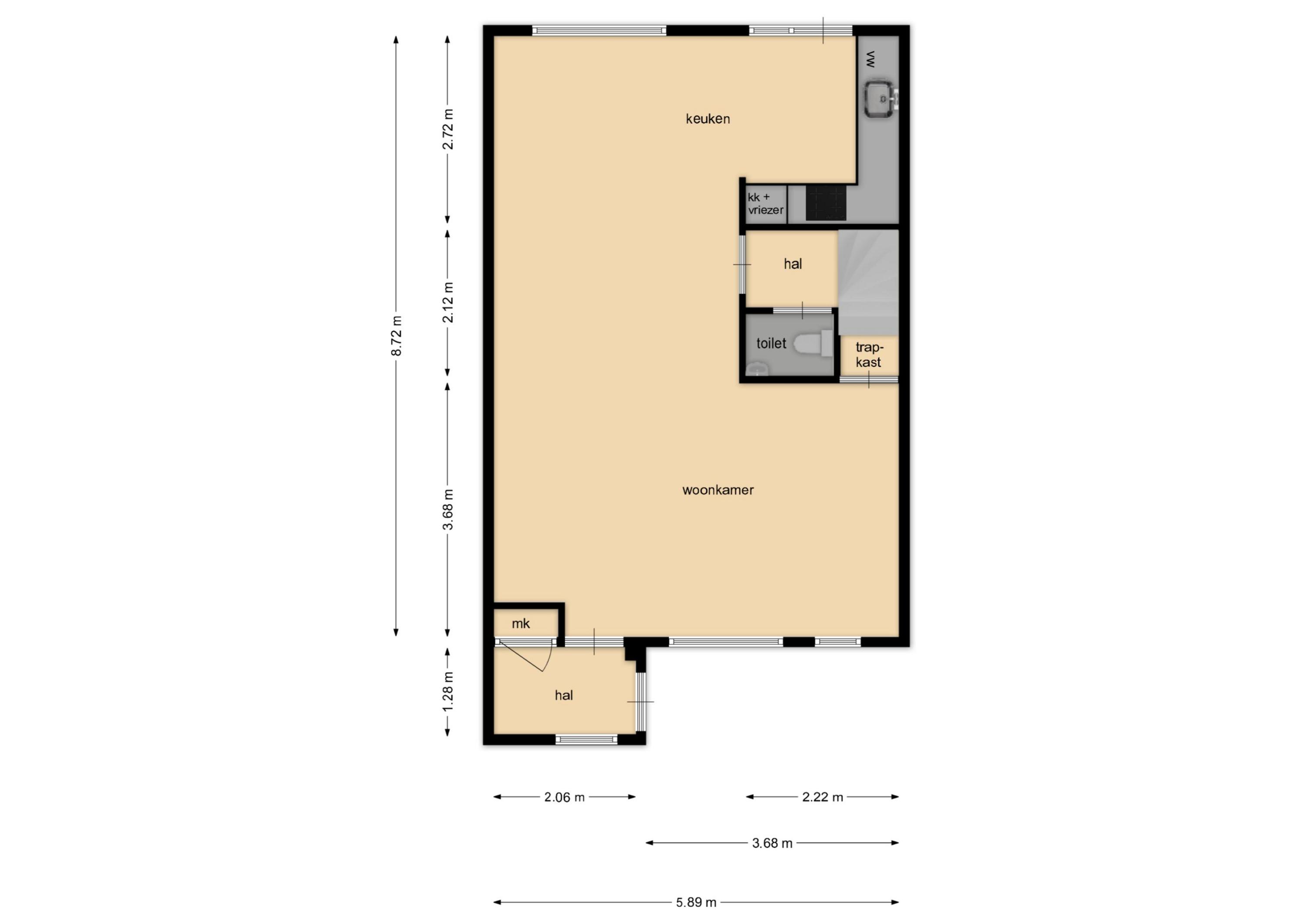 Tussenwoning te koop: Hontenissestraat 46, Tilburg