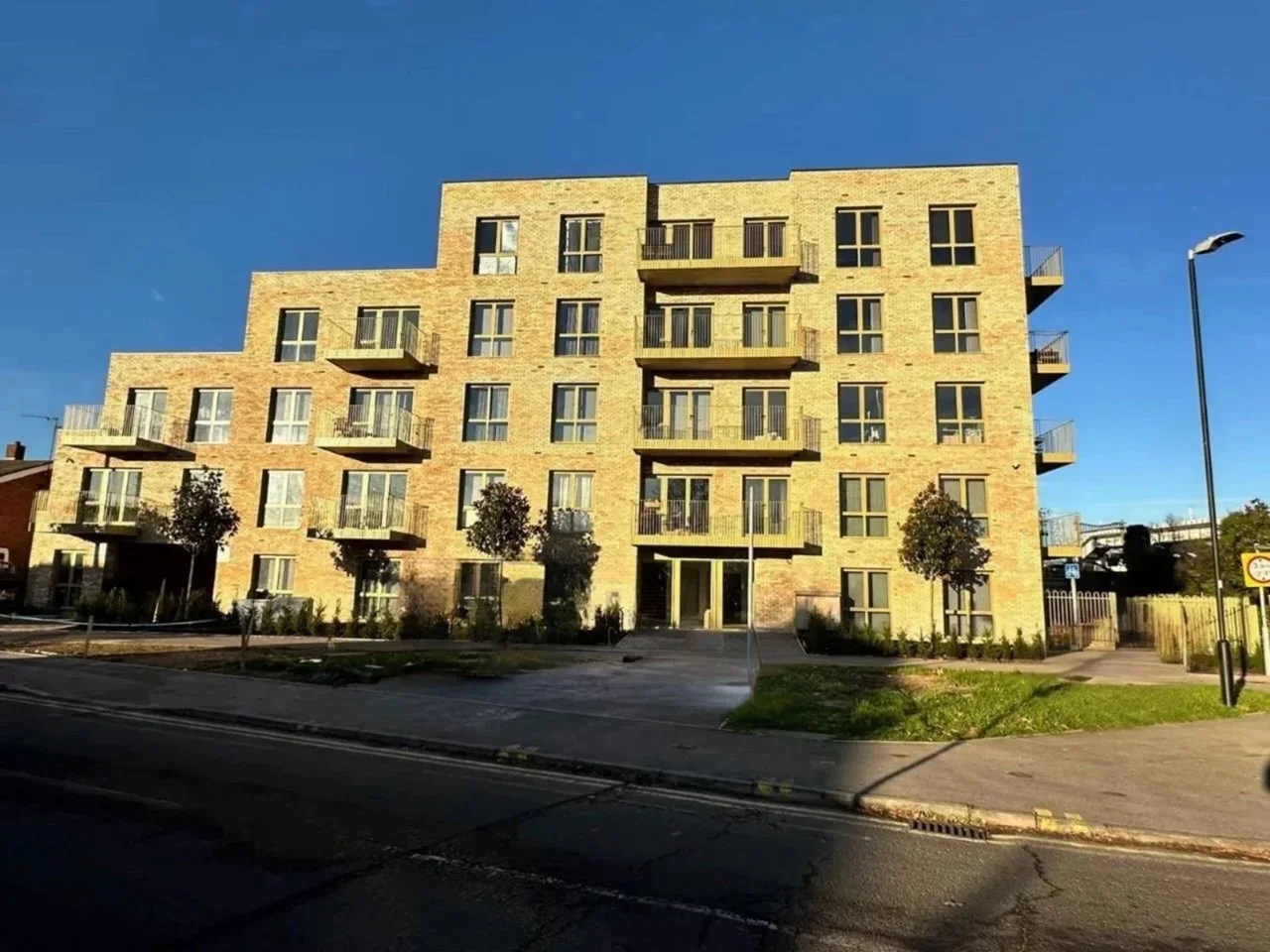 Flat Station Road in Slough