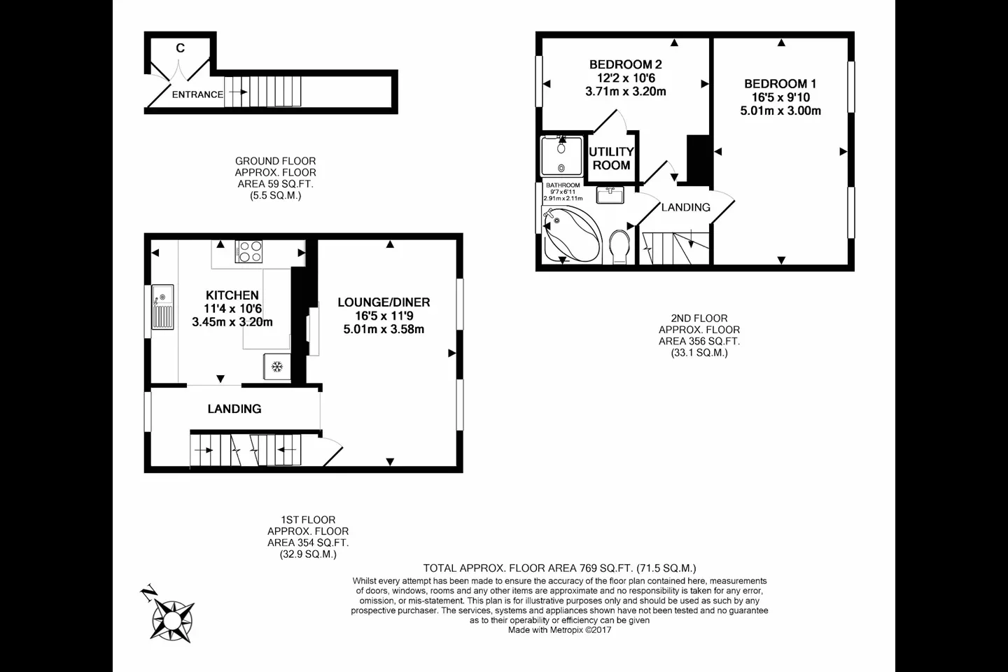 Flat Fulthorp Road in Greater London