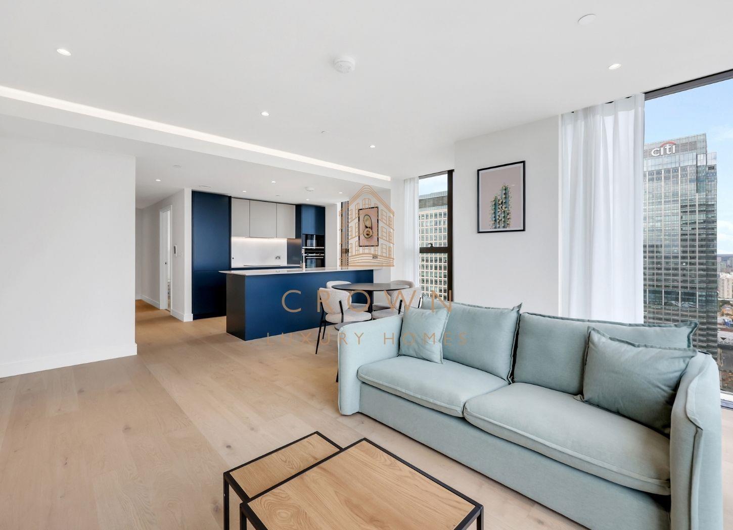 Flat South Quay Square in Greater London