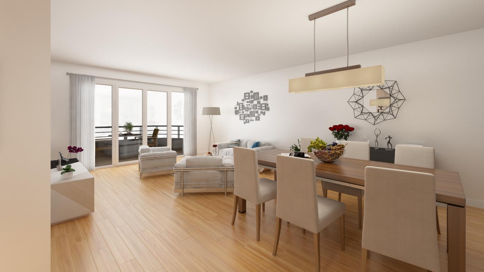 Appartement Cour du Sud à Clamart