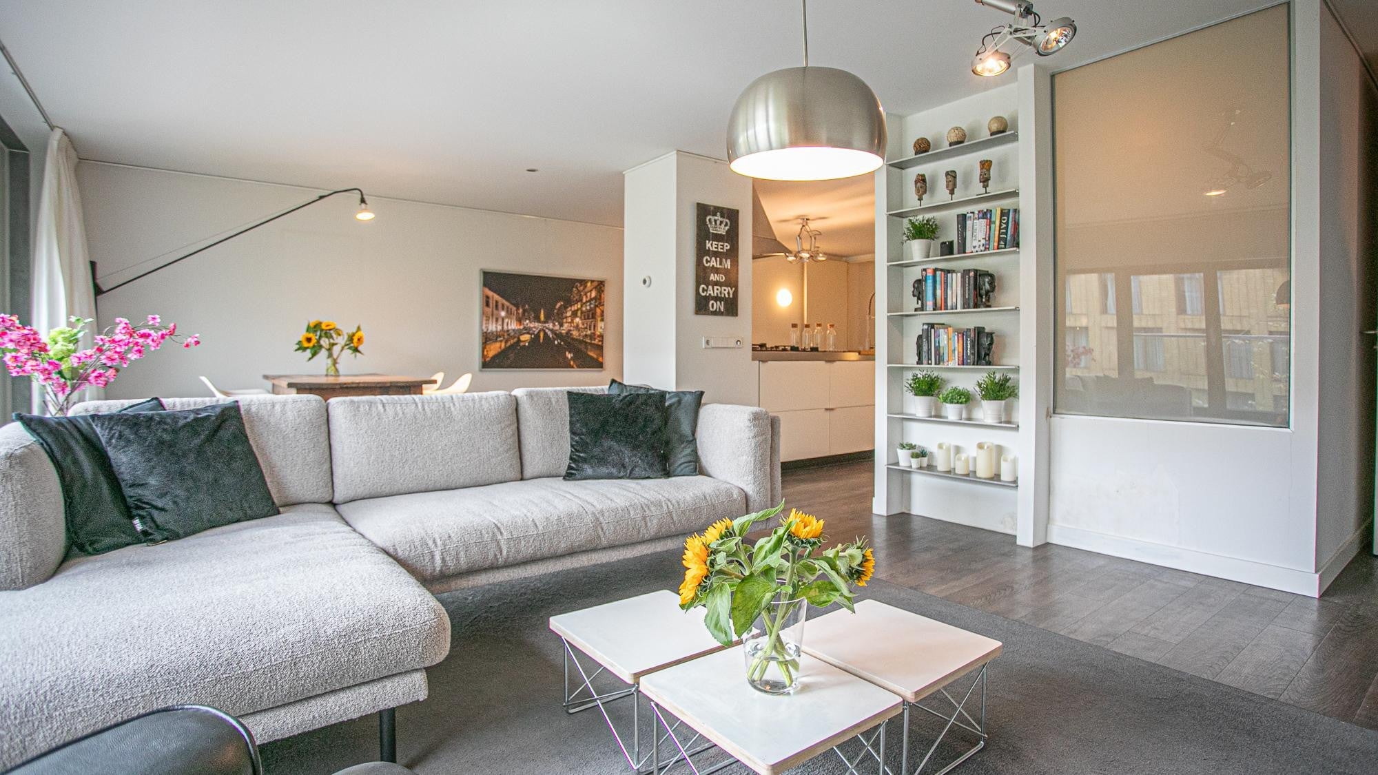 Appartement Sarphatistraat in Amsterdam