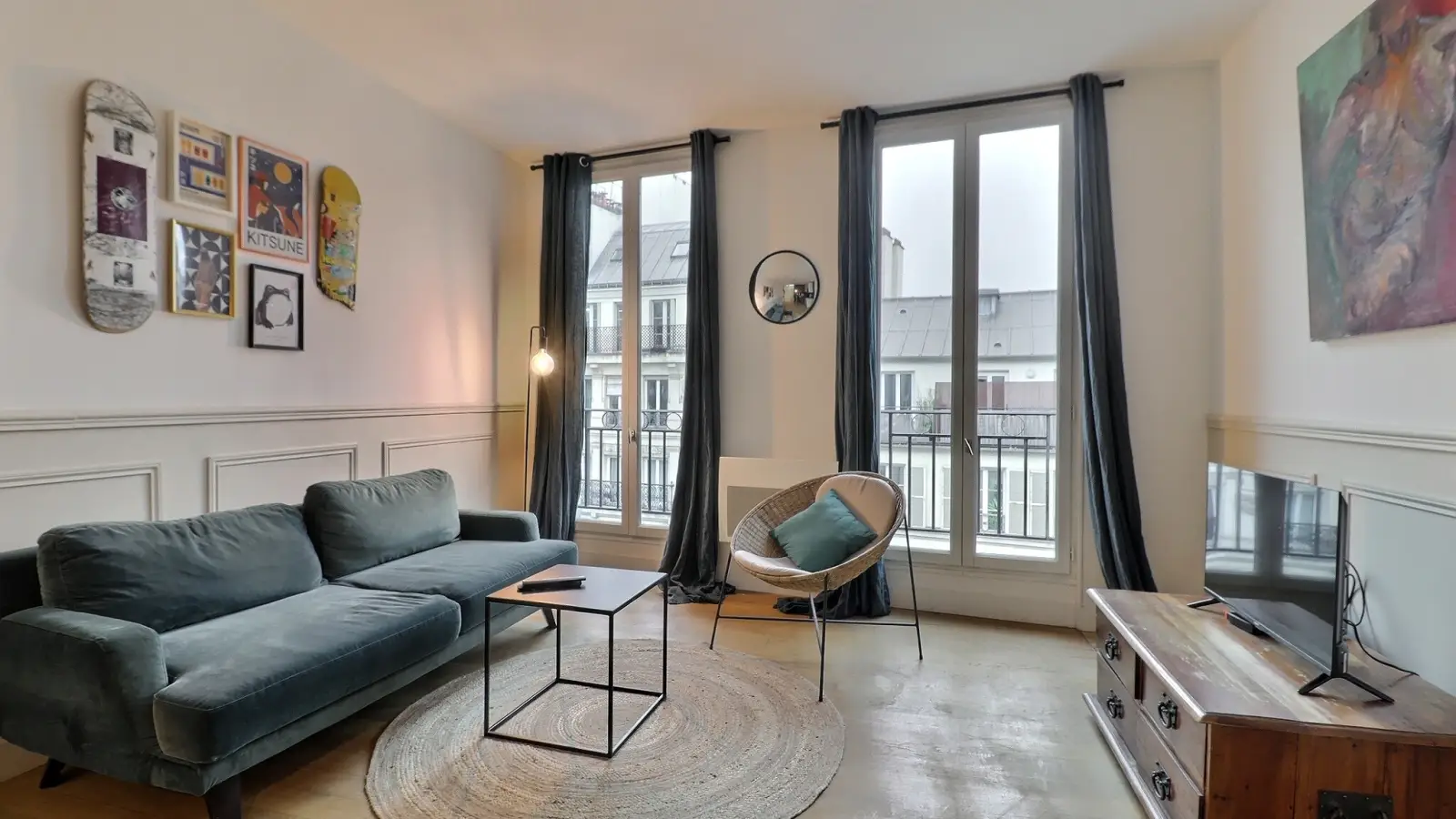 Appartement Rue du Faubourg Saint-Martin à Paris