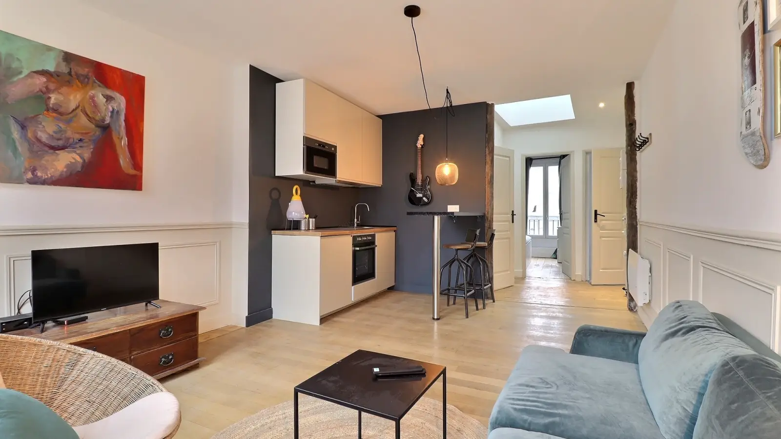 Appartement Rue du Faubourg Saint-Martin à Paris