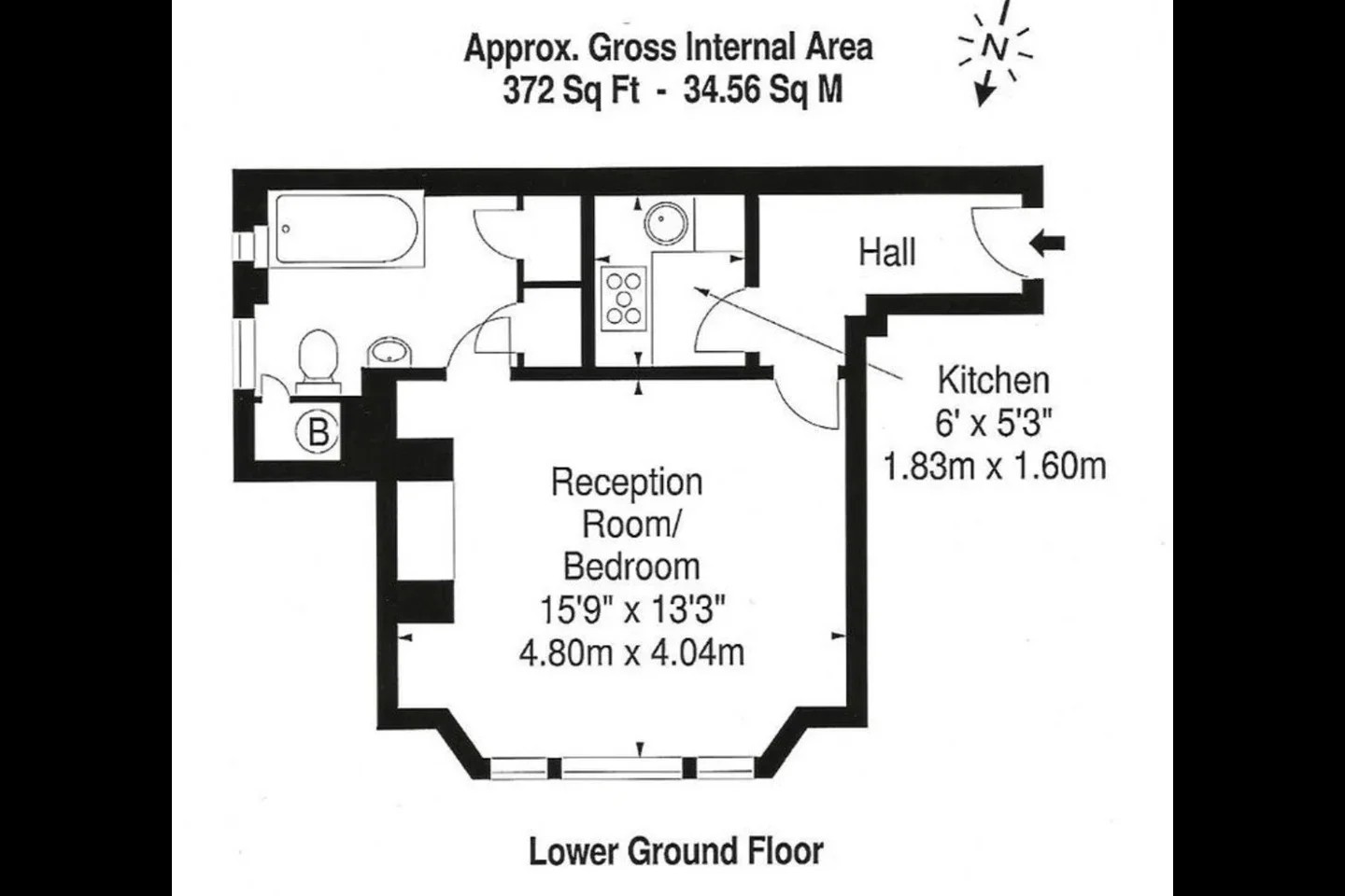 Flat Finborough Road in Greater London