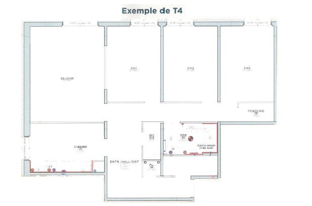 Flat Rue des Hauts de Chanturgue in Clermont-Ferrand