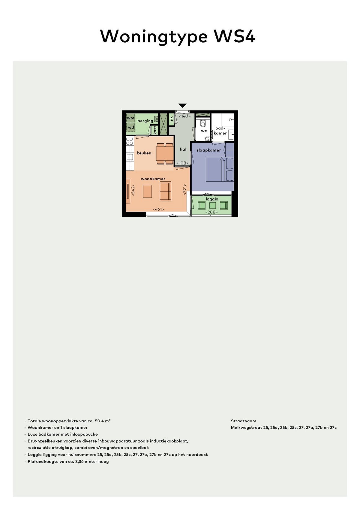 Appartement te huur in Den Haag – Melkwegstraat – foto 1