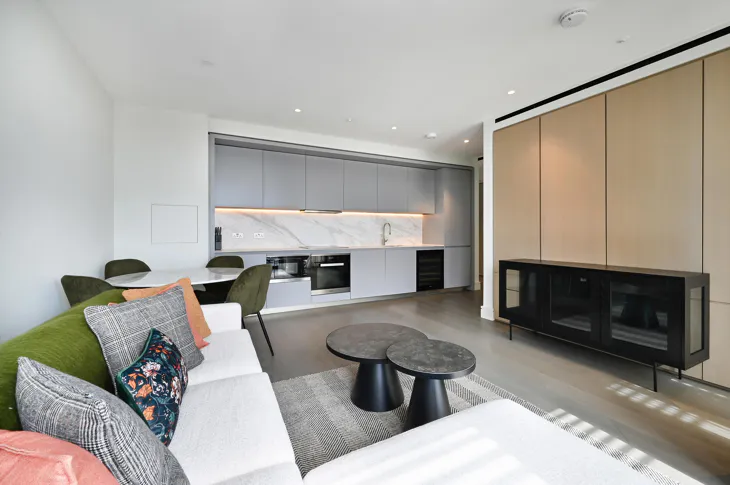 Flat Bishopsgate in City of London