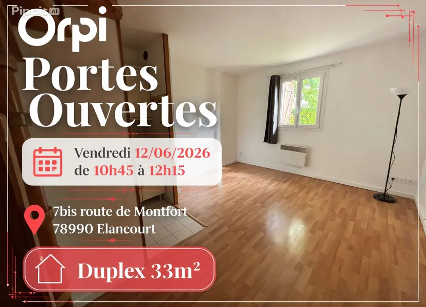 Flat Route de Montfort in Élancourt