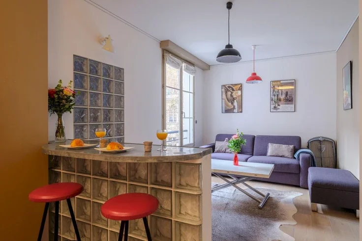 Flat Impasse de la Poissonnerie in Paris