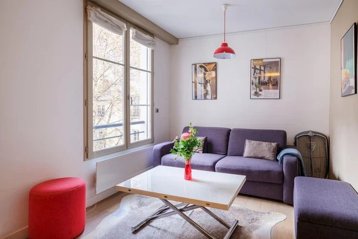 Flat Impasse de la Poissonnerie in Paris