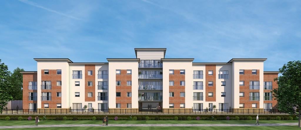 Flat Harrow Close in Bedford