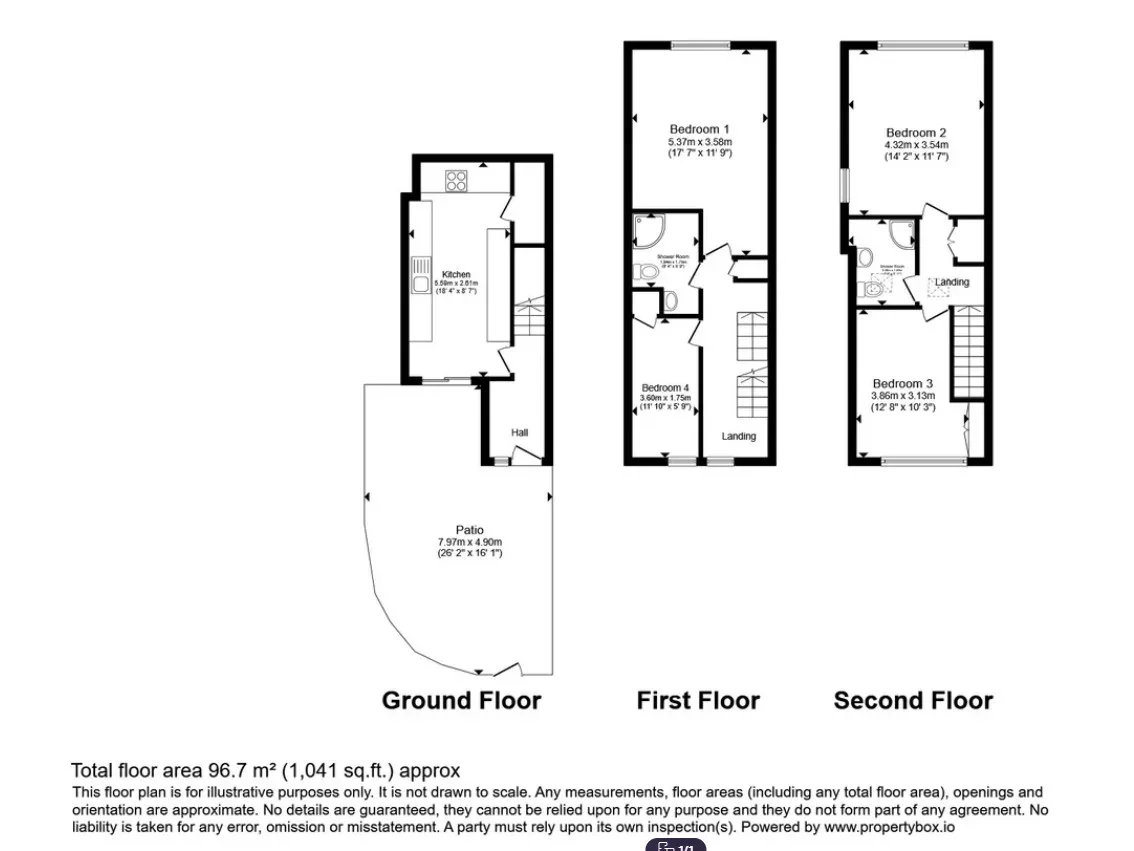 Flat Cossall Walk in Greater London