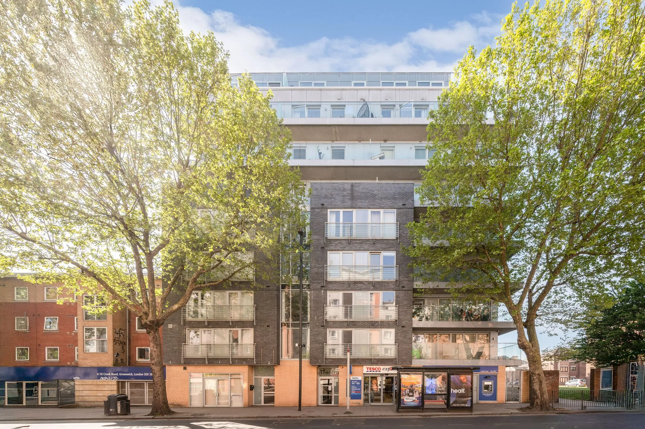 Flat Berthon Street in Greater London