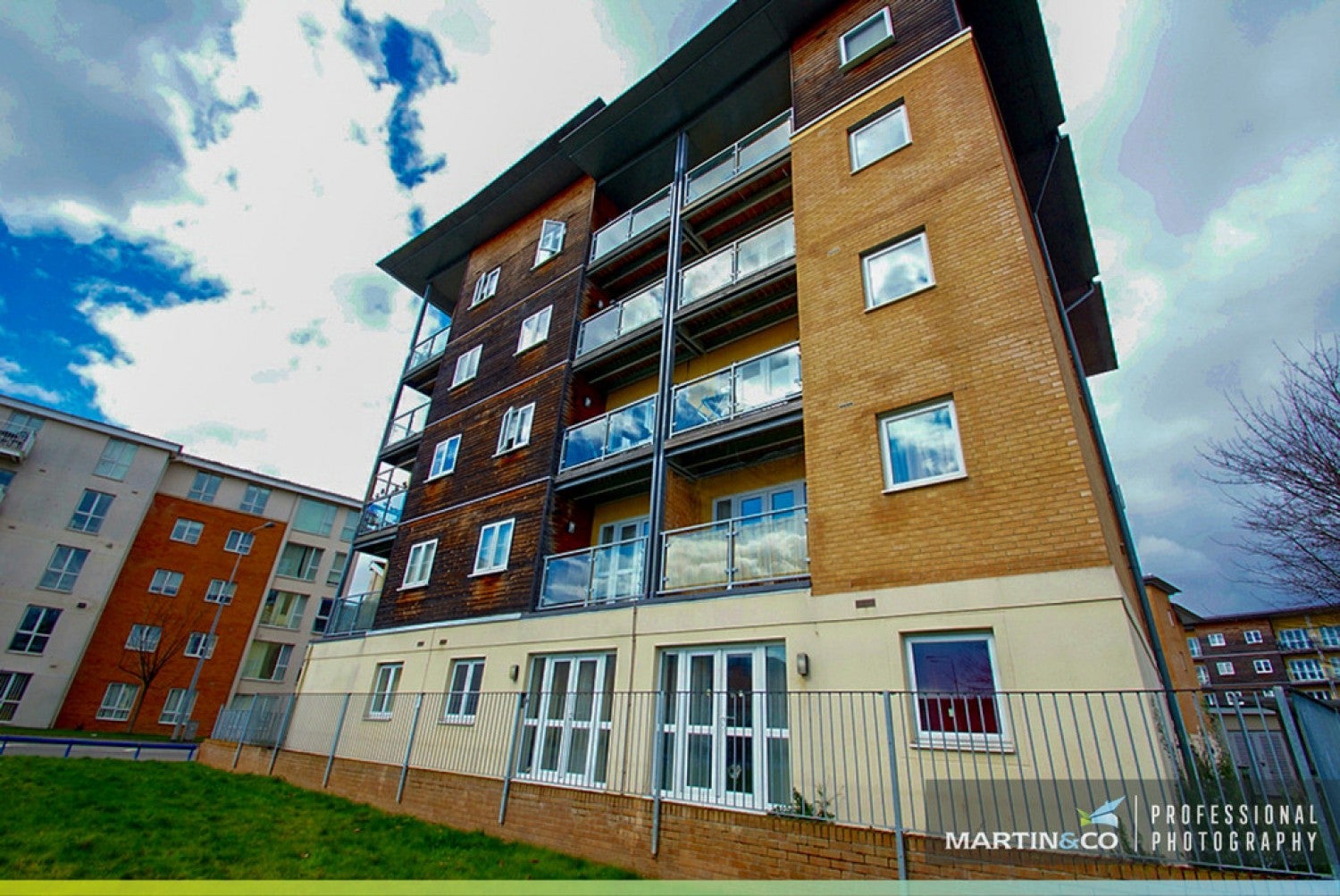 Flat Dumballs Road in Cardiff