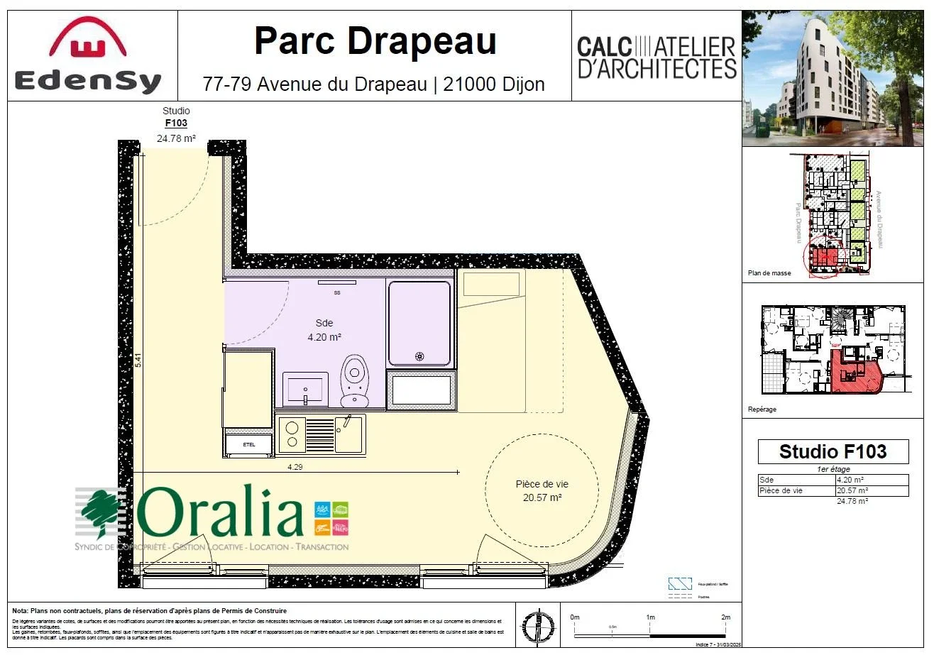 Appartement Avenue du Drapeau à Dijon
