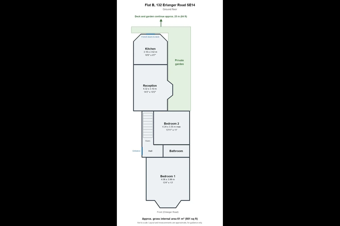 Flat Erlanger Road in Greater London