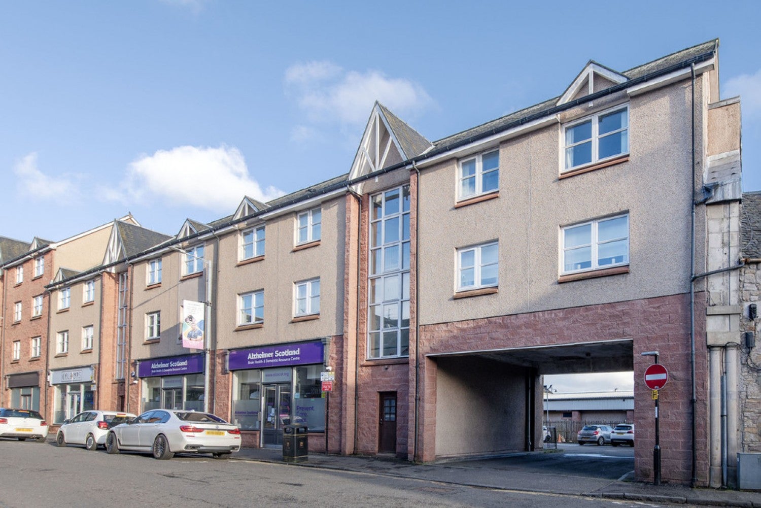 Flat Bank Street in Alloa