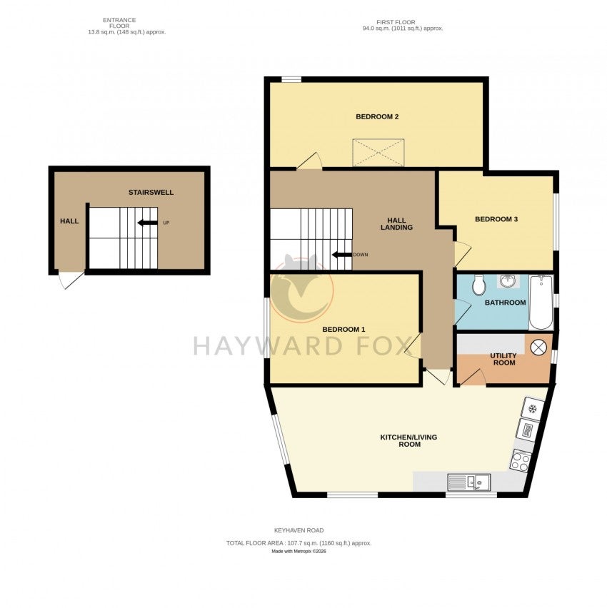 Flat Keyhaven Road in New Forest