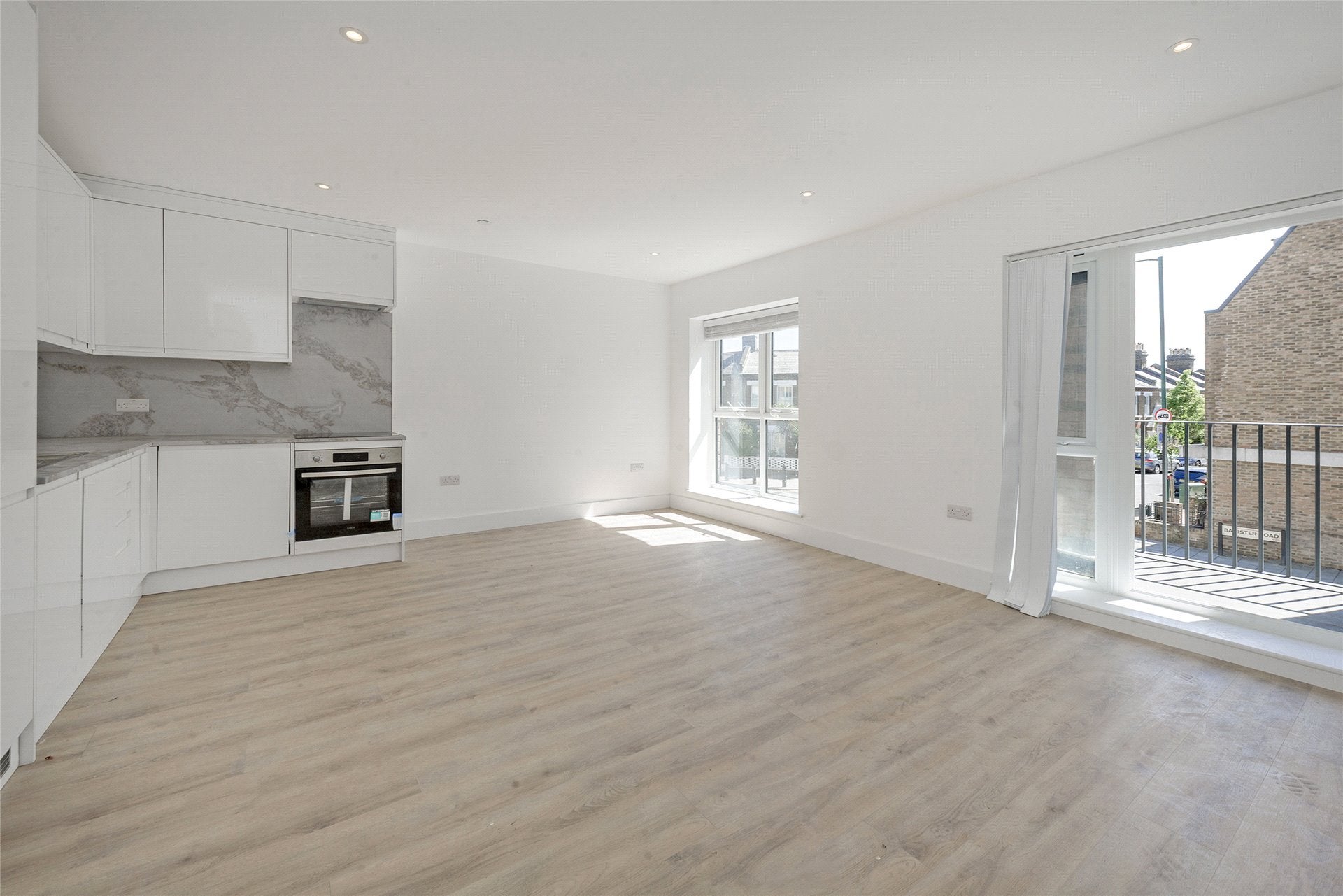 Flat Banister Road in Greater London