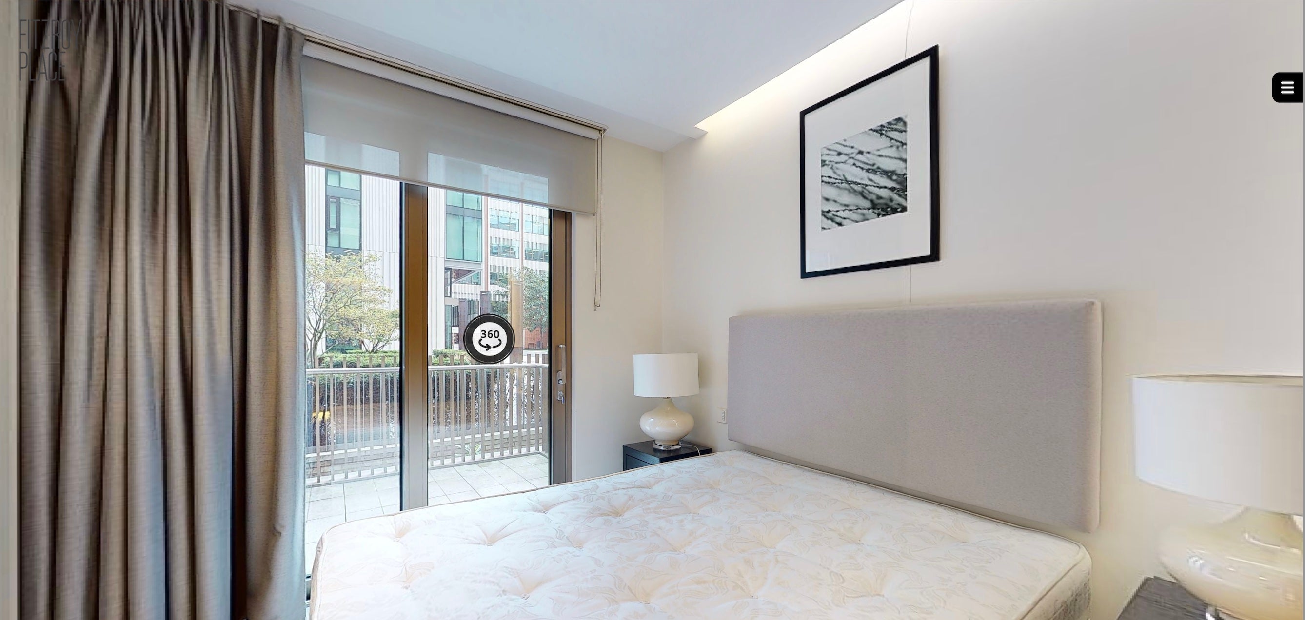 Flat Cleveland Street in Greater London