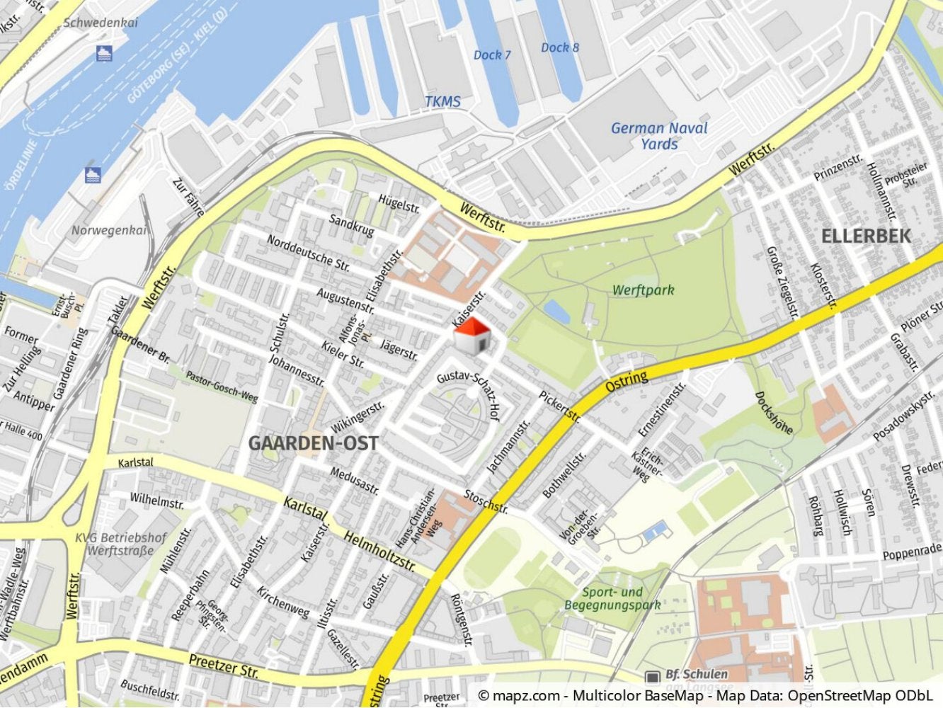 Wohnung Augustenstraße in Kiel
