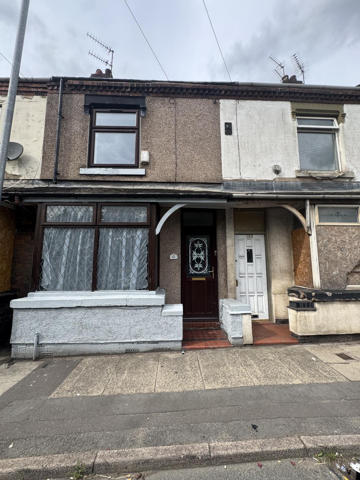 House Leek New Road in Stoke-on-Trent