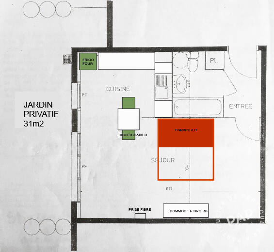 Flat Rue Waldeck Rousseau in Choisy-le-Roi